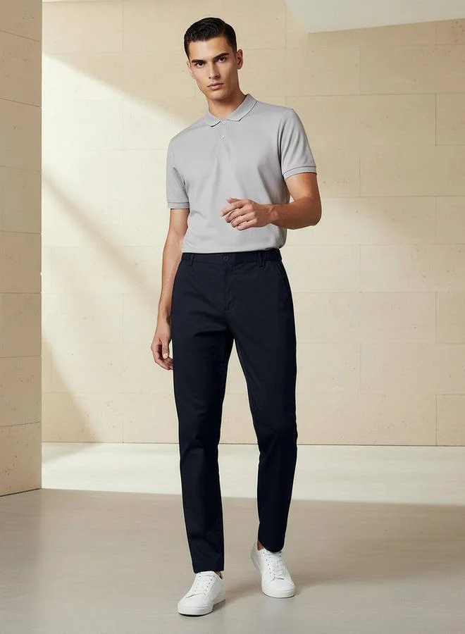 Emperor Emperor Men Regular Fit Cotton Trousers